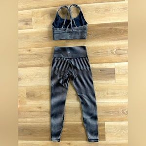 lululemon legging and bra set! Size 6.